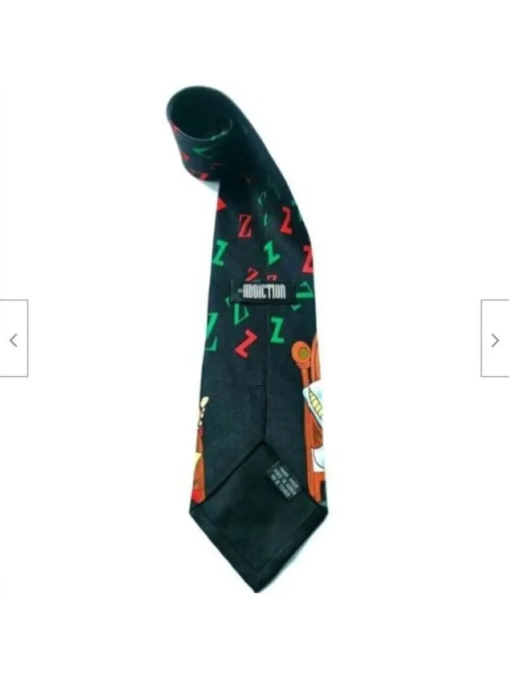 Santa Claus Sleeping Silk Tie